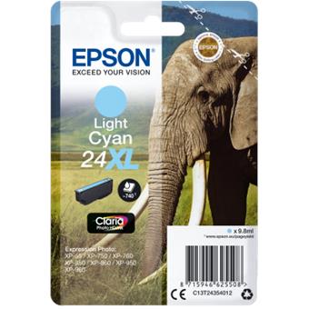 Epson Singlepack Light Cyan 24XL Claria Photo Ink