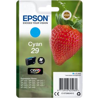 Epson Singlepack Cyan 29 Claria Home Ink