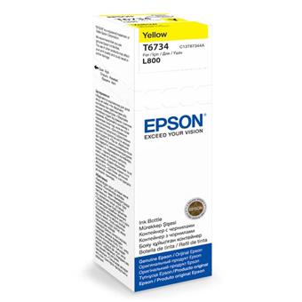 Epson T6734 Yellow ink 70ml  pro L800