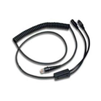 Honeywell RS232 cable TTL,con.D9pinF, coiled, 2,3m