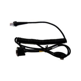 RS232 kabel(+5V signals), black, DB9 Male, 3m