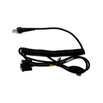 RS232 kabel(+/-12V signals), black, DB9 Male, 3m