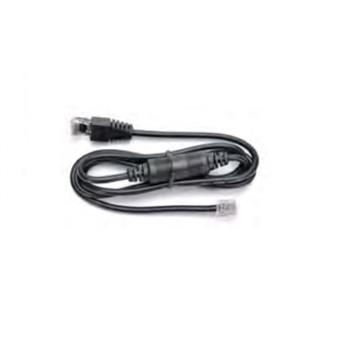 Kabel černý 12V pro pokladní zásuvky DOXY - RJ12/RJ12 délka 1,5m