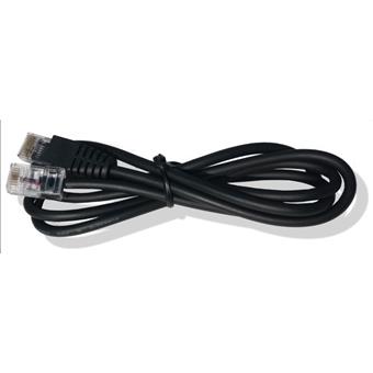 Kabel RJ45 9-12V pro pokladní zásuvku a pokladnu Euro 50/EFox, 1,1 m, černý