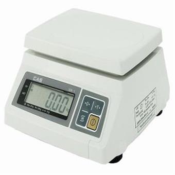 Váha CAS SW10, dvourozsahová, 4kg/10kg, 2g/5g