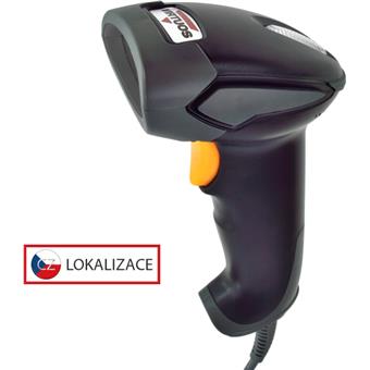 VIRTUOS - CCD 2D čtečka Virtuos HT-850, USB, černá