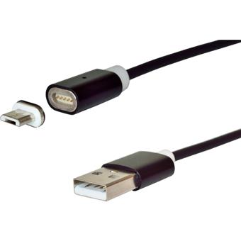 Datový kabel micro USB, magnetický, nabíjecí, 1.8 m