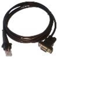 Kabel RS232 pro CCD čtečky 1000/1500,DC jack,černý