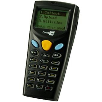 Cipher 8001L př. datový terminál,laser,1MB+2MB