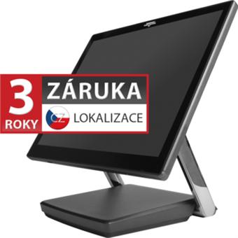 XPOS XP-3685, 15" 4:3 LCD LED, 400 cd/m2, i3-7100U, 4GB RAM, 120GB M.2 SSD, kapacitní, šedá