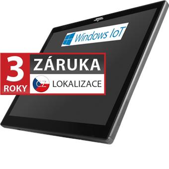 XPOS XP-3685, 15" 4:3 LCD LED, 400 cd/m2, Celeron 3965U, 4GB RAM, 120GB M.2 SSD, Win 10 IoT, kap. š.