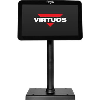 10,1" LCD barevný zákaznický monitor Virtuos SD1010R, USB, černý