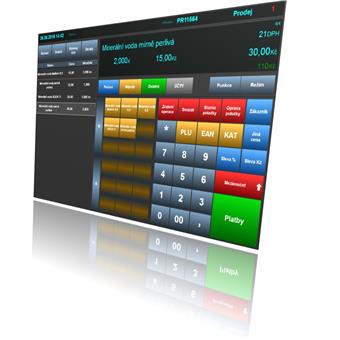 Pokladní SW CiglerSoftware Prodejna SQL SKLAD pro EET