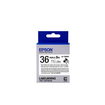Epson Label Cartridge LK-7WBVS čierna na bielom cable tape, 36mm