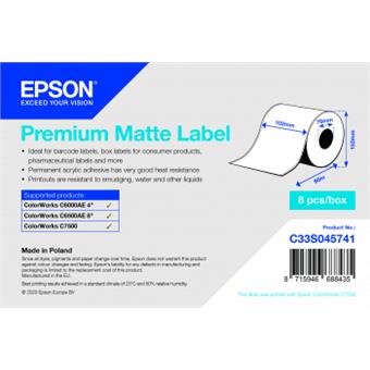 Premium Matte Label Cont.R, 102mm x 60m