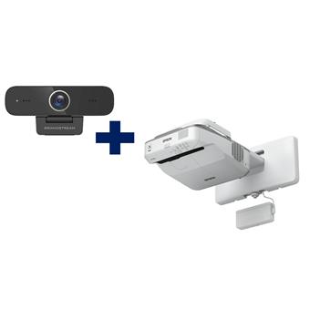 3LCD EPSON EB-695Wi WXGA 3500 Ansi 14000:1 + webkamera GUV3100 zdarma