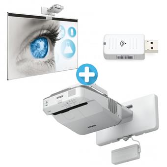3LCD EPSON EB-680Wi WXGA 3200 Ansi 14000:1 + Tabule Santal + Wifi ELPAP10