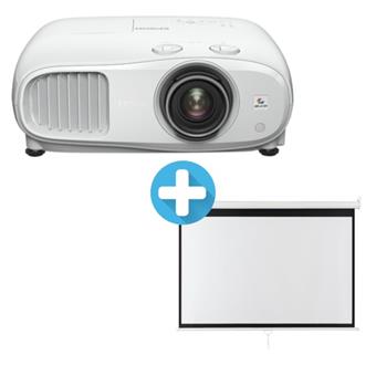 3LCD EPSON EH-TW7000 3000 Ansi 40000:1 Full HD + plátno Aveli 200 x 125