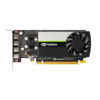 HP NVIDIA T1000 4GB 4mDP GFXw/2 mDPtoDPAdpt