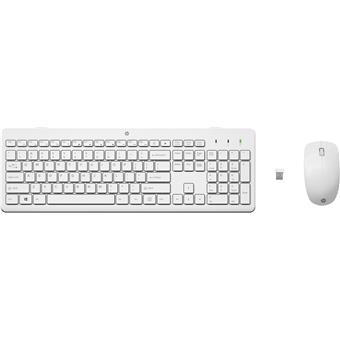 HP 230 klávesnice a myš/bezdrátová/white