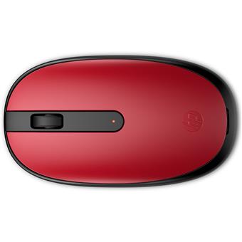 HP 240/Kancelářská/Optická/1 600 DPI/Bezdrátová Bluetooth/Černá-červená