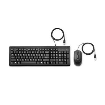 HP klávesnice a myš/drátová/black
