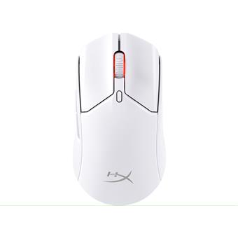 HP HyperX Pulsefire Haste 2/Herní/Optická/Pro praváky/26 000 DPI/USB+BT/Bílá
