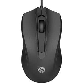 HP 100/Kancelářská/Optická/1 600 DPI/Drátová USB/Černá