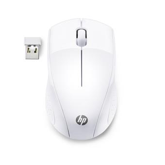 HP 220/Ergonomická/Optická/1 600 DPI/Bezdrátová USB/Bílá