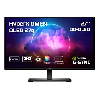 HyperX OMEN/27q/27,6"/QD-OLED/QHD/240Hz/0,03ms/Černá/3R