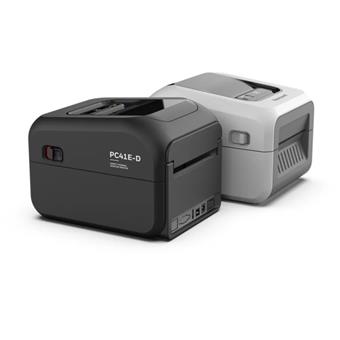 PC41E-D, Direct thermal, 300dpi, black