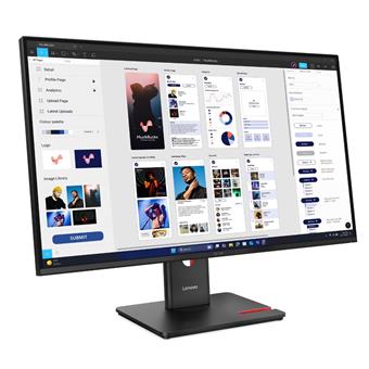 Lenovo ThinkVision/T32UD-40/31,5"/IPS/4K UHD/60Hz/4ms/Čierna/3R