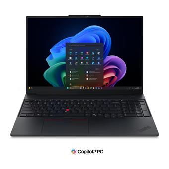 Lenovo ThinkPad E/E16 Gen 3 (Intel)/U5-226V/16"/2560x1600/16GB/512GB/Intel int/W11P/Black/3R On-Site