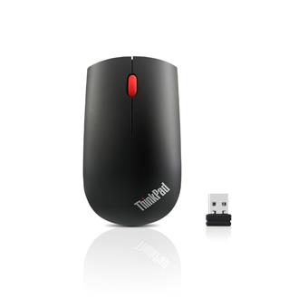 Lenovo THINKPAD ESSENTIAL/Cestovní/Optická/1 200 DPI/Bezdrátová USB/Černá