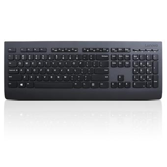 Lenovo Professional Wireless Keyboard/Bezdrátové USB/CZ/SK/Černá
