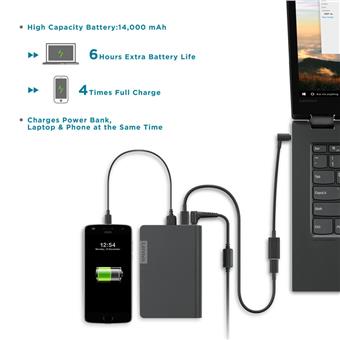 Lenovo USB-C Laptop Power Bank 14000 mAh