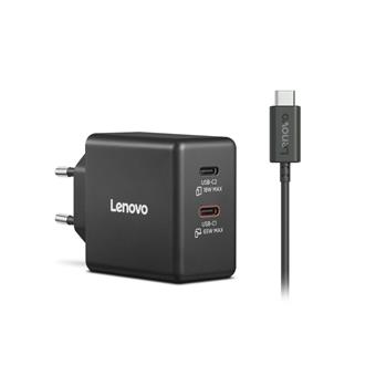 Lenovo Dual USB-C 65W GaN Charger