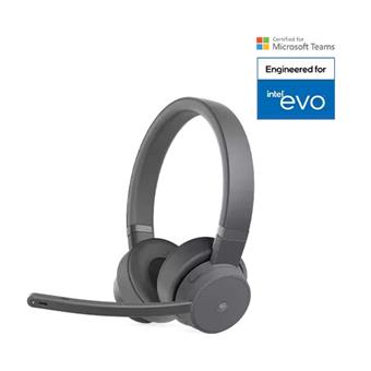 Lenovo Go WL/ANC/USB-C/Drát/BT-USB/Bezdrát/MS/Šedá