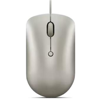 Lenovo 540/Cestovní/Optická/2 400 DPI/Drátové USB-C/Stříbrná