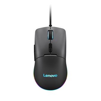 Lenovo M210 RGB/Herní/Optická/Pro praváky/8 000 DPI/Drátová USB/Černá