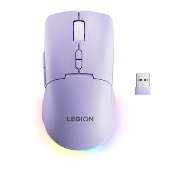 Lenovo Legion M220/Herní/Optická/Pro praváky/5 000 DPI/USB+BT/Fialová
