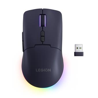 Lenovo Legion M220/Herní/Optická/Pro praváky/5 000 DPI/USB+BT/Fialová