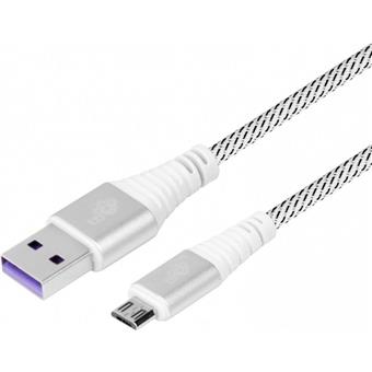 TB Touch USB-A/microUSB, bílý, 1m