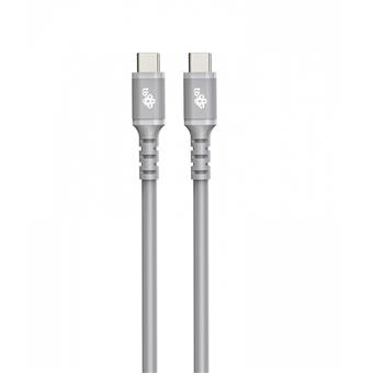 TB USB-C kabel šedý 60W 1m