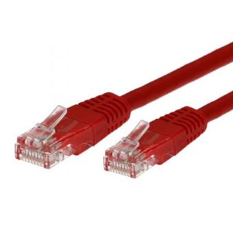 TB Touch Patch kabel, UTP, RJ45, cat5e, 3m, červený