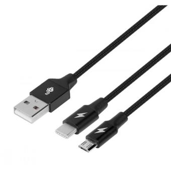 TB Touch kabel 2v1, USB-A na USB-C a micro USB