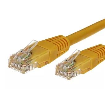 TB Touch Patch kabel, UTP, RJ45, cat6a, 1m, žlutý