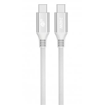 TB Touch USB C - USB C 240W, 1m bilý