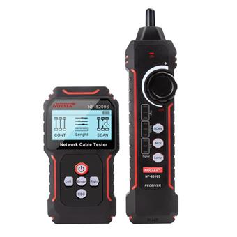 W-Star Tester káblov UTP WSNF8209S, RJ45, Poe, hľadacia sonda, flash port