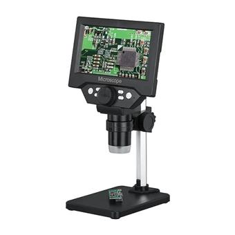 W-Star Digitálny Mikroskop LCD 5,5”, WSG5 FHD, 1000x, prísvit, stojan, čierna